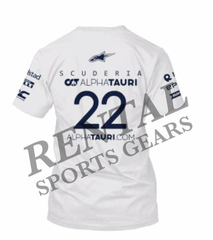 2023 Yuki Tsunoda Race Shirt Alphatauri F1