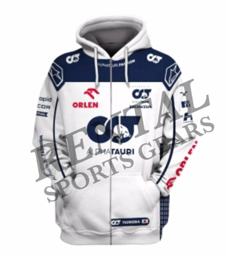 2023 Yuki Tsunoda Race Hoodie Alphatauri F1