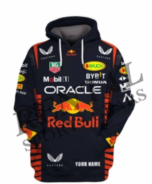 Max Verstappen Race F1 Hoodie Honda Oracle 2023