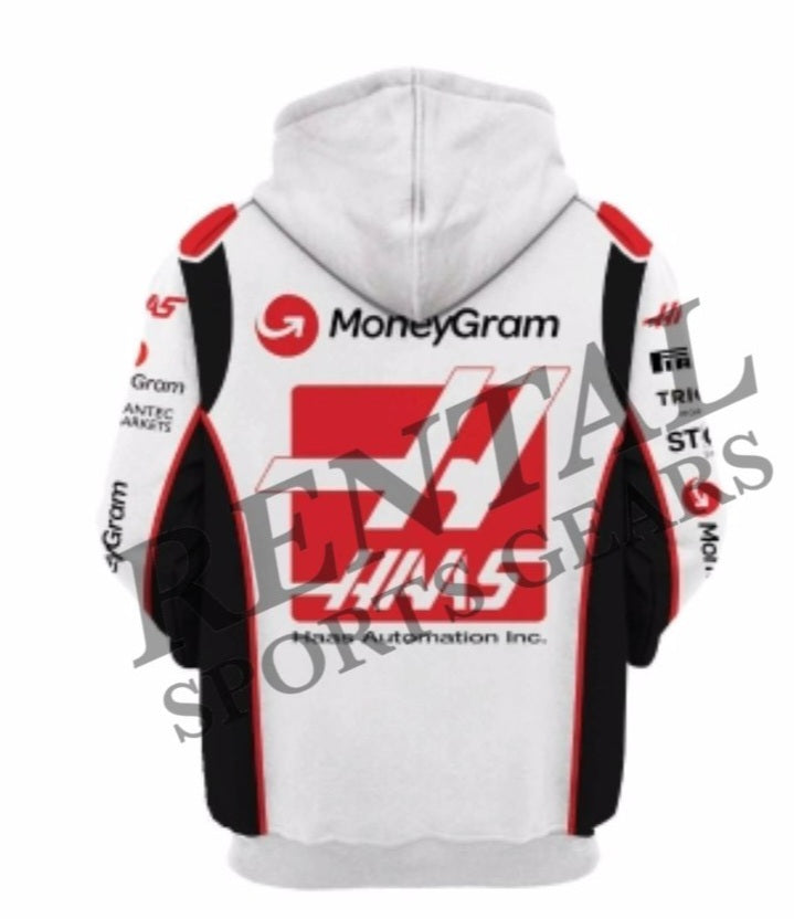 Kevin Magnussen Race Hoodie F1 Haas Team 2023