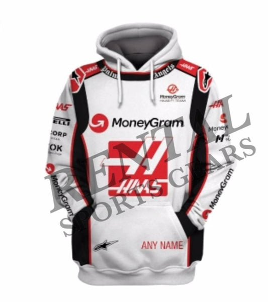 Kevin Magnussen Race Hoodie F1 Haas Team 2023