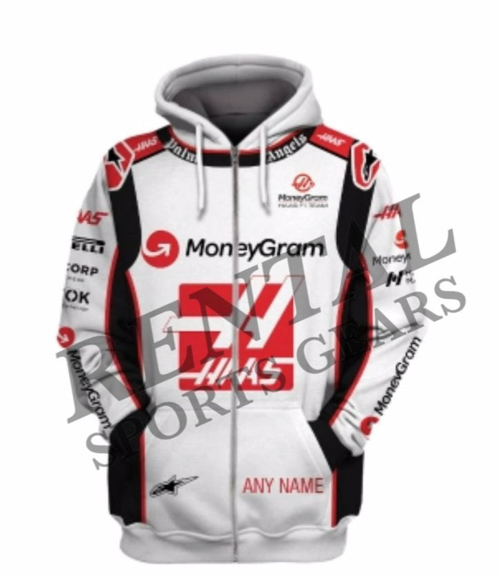 Kevin Magnussen Race Hoodie F1 Haas Team 2023