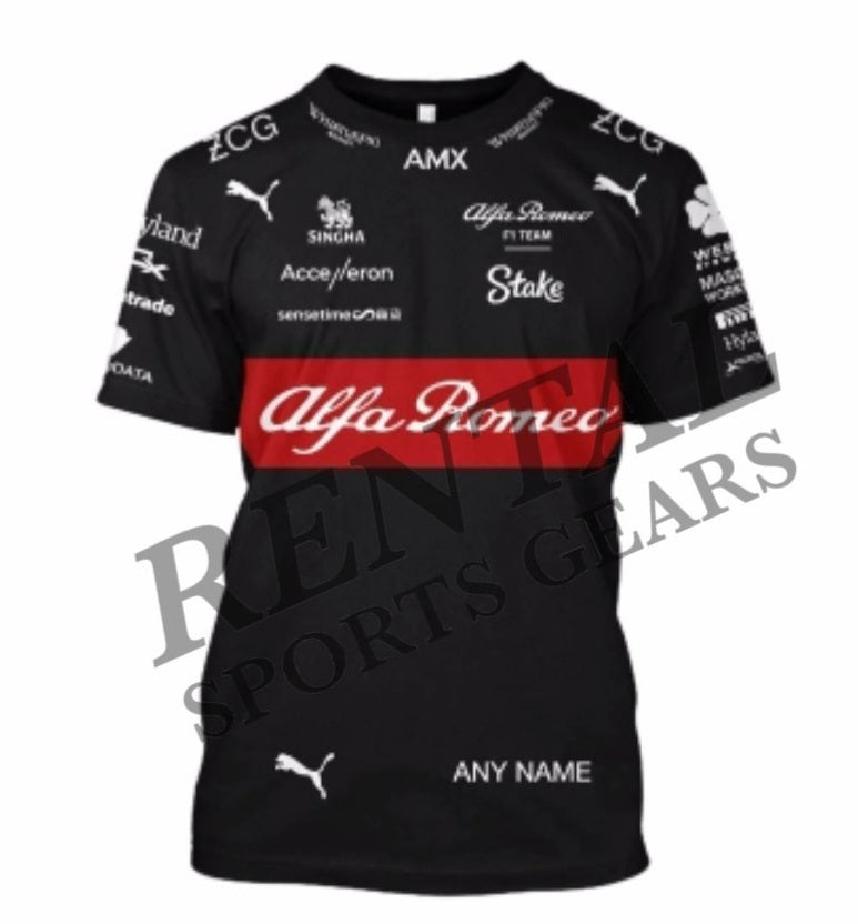 New Valtteri Bottas Alfa Romeo Race Shirt 2023 F1