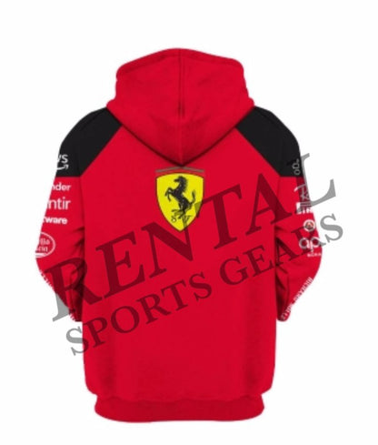 New Charles Leclerc 2023 Race Hoodie Ferrari F1