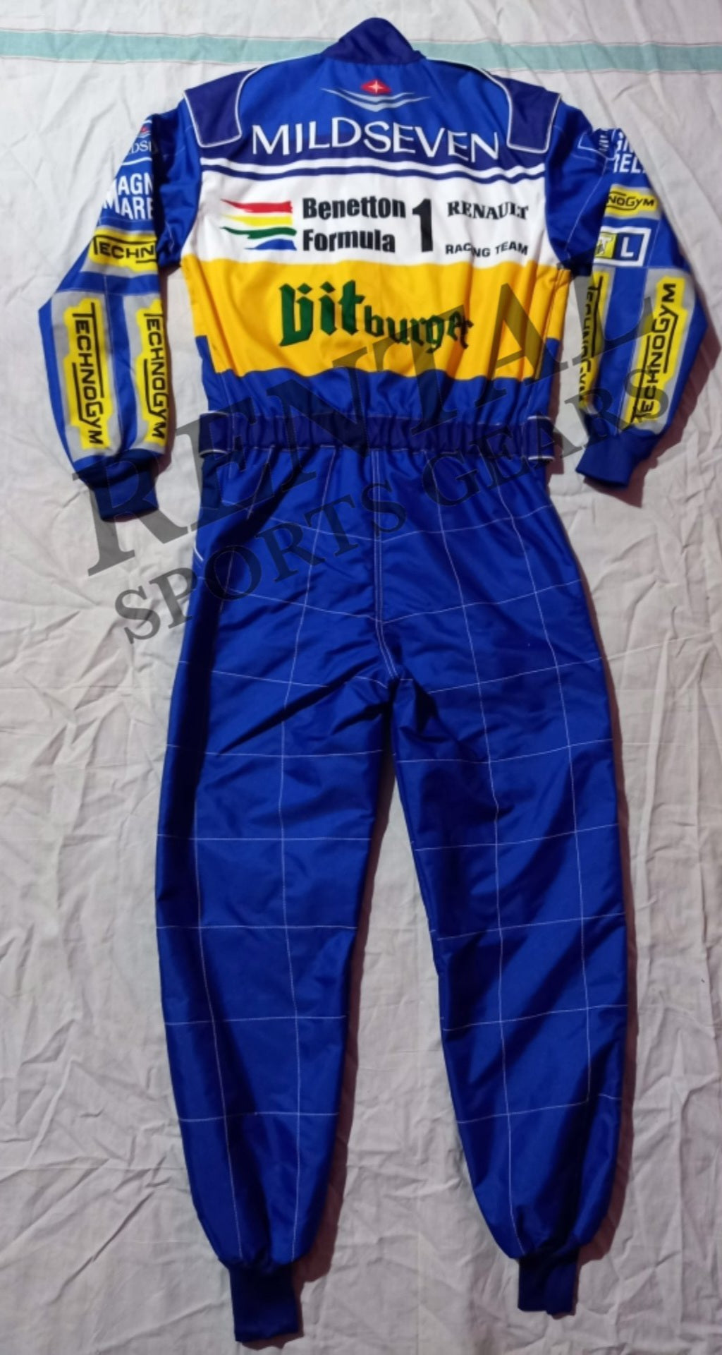 Michael Schumacher BitBurger 1995 Race Suit - f1 race suit