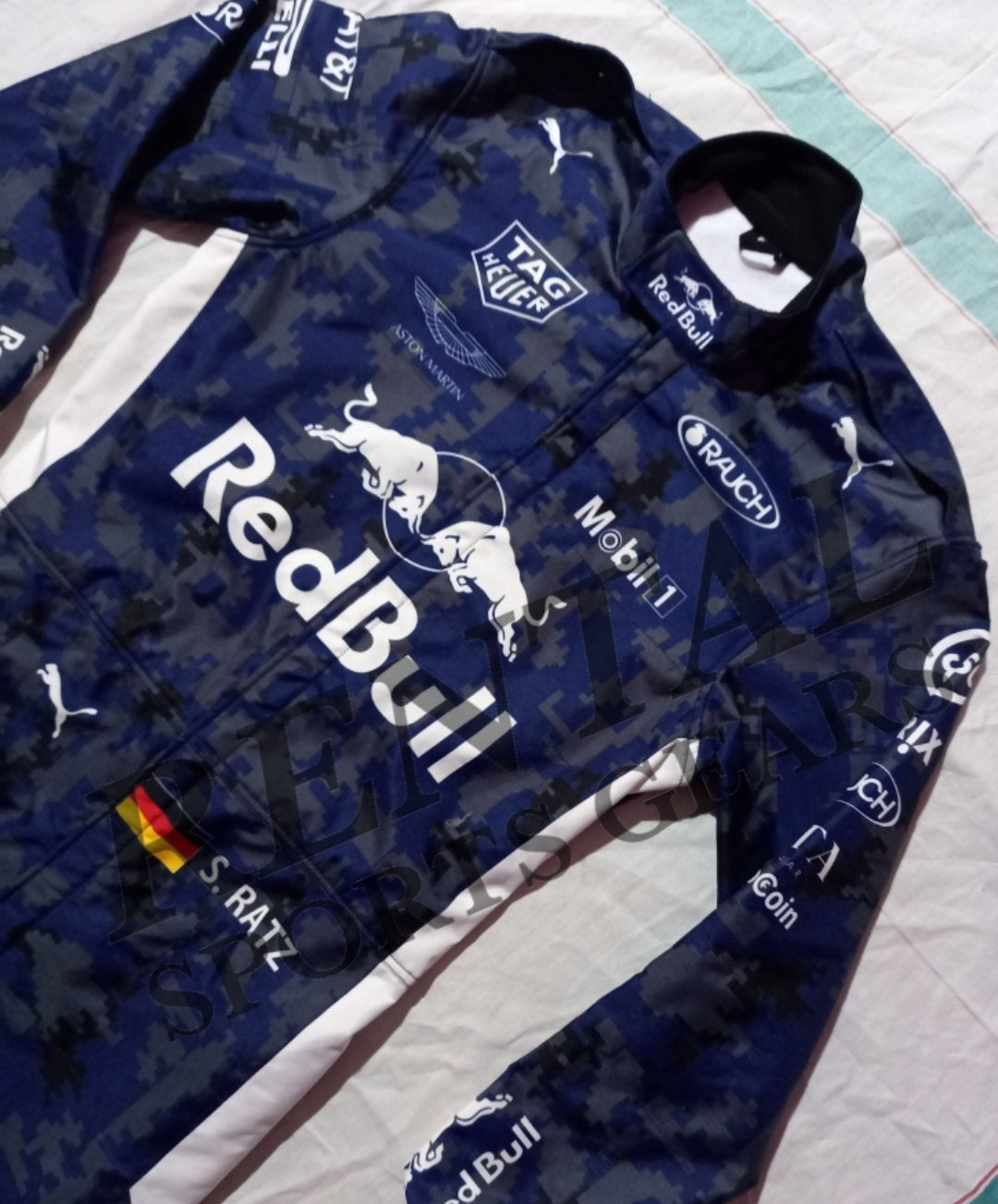 Max Verstappen Cammo 2016 Redbull Race Suit - F1 race suit