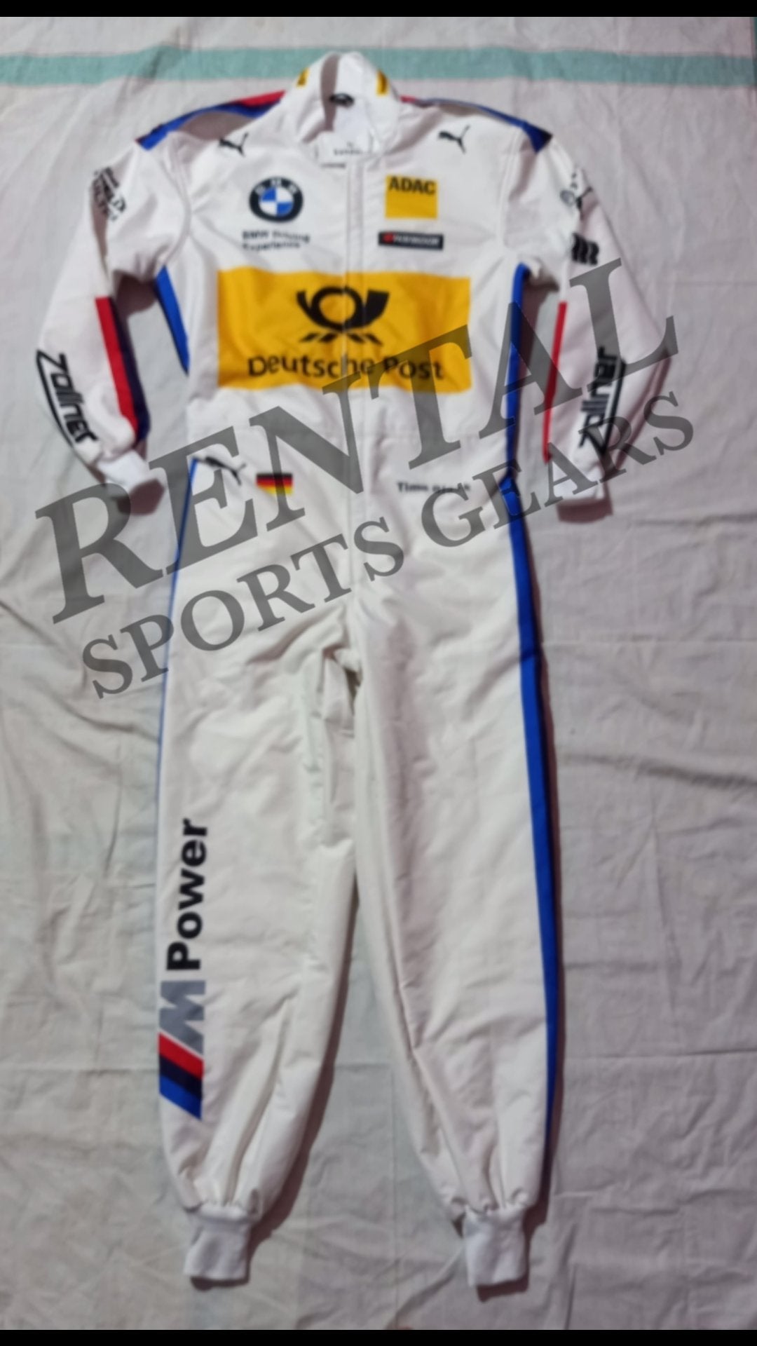 Timo Glock Bmw Motorsport Racing Suit F1 Kart Race Suit