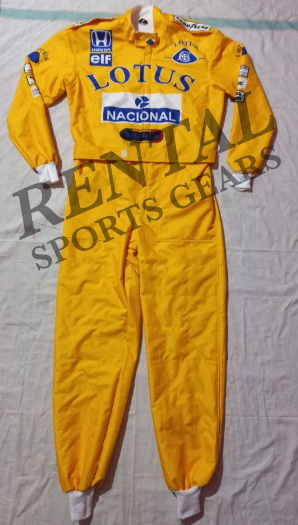 Ayrton Senna lotus1987 Race Suit F1 Kart Race Suit