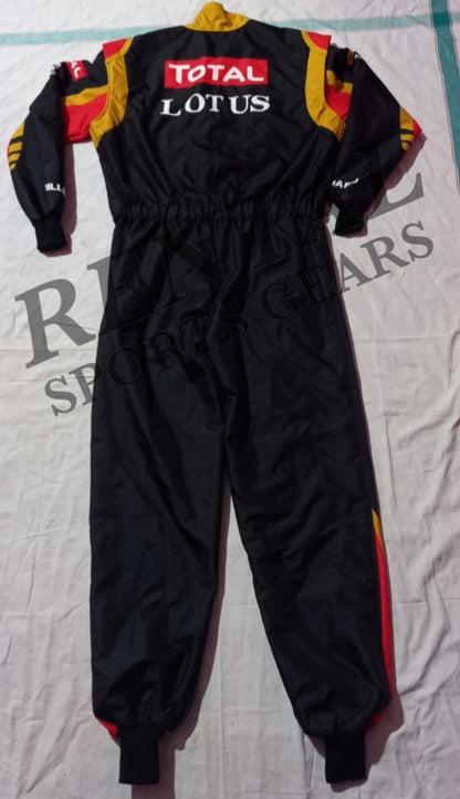 Romain Grosjean 2014 Lotus F1 Team Race Suit F1 Kart Race Suit - Rental Sports