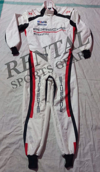 Porsche Motorsport Stand 21 Race Suit - F1 Kart Race Suit