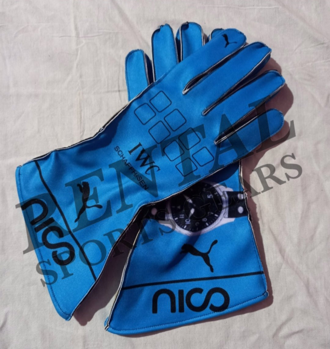 NICO ROSBERG MERCEDES  GLOVES PAIR F1 - F1 Replica Gloves