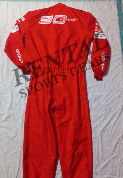 Charles Leclerc 2019 Scuderia Ferrari 90 Years replica Racing Suit Ferrari F1