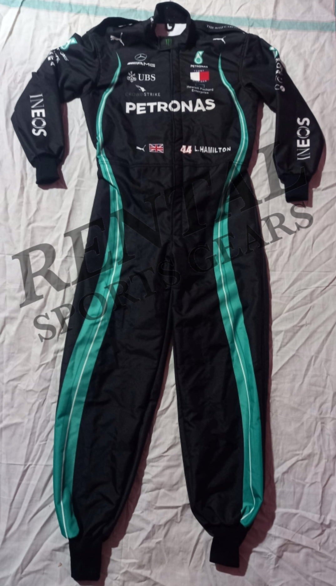 F1 Lewis Hamilton Mercedes AMG 2020 Race Suit / F1 Race Suits