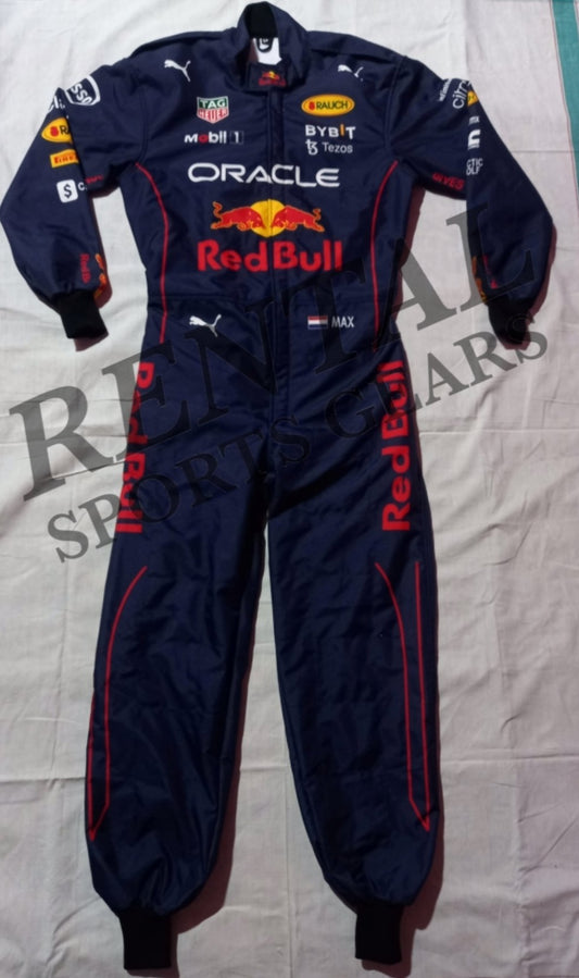 Max verstappen Redbull ORCLE 2022 Race Suit / F1 Honda Race Suit