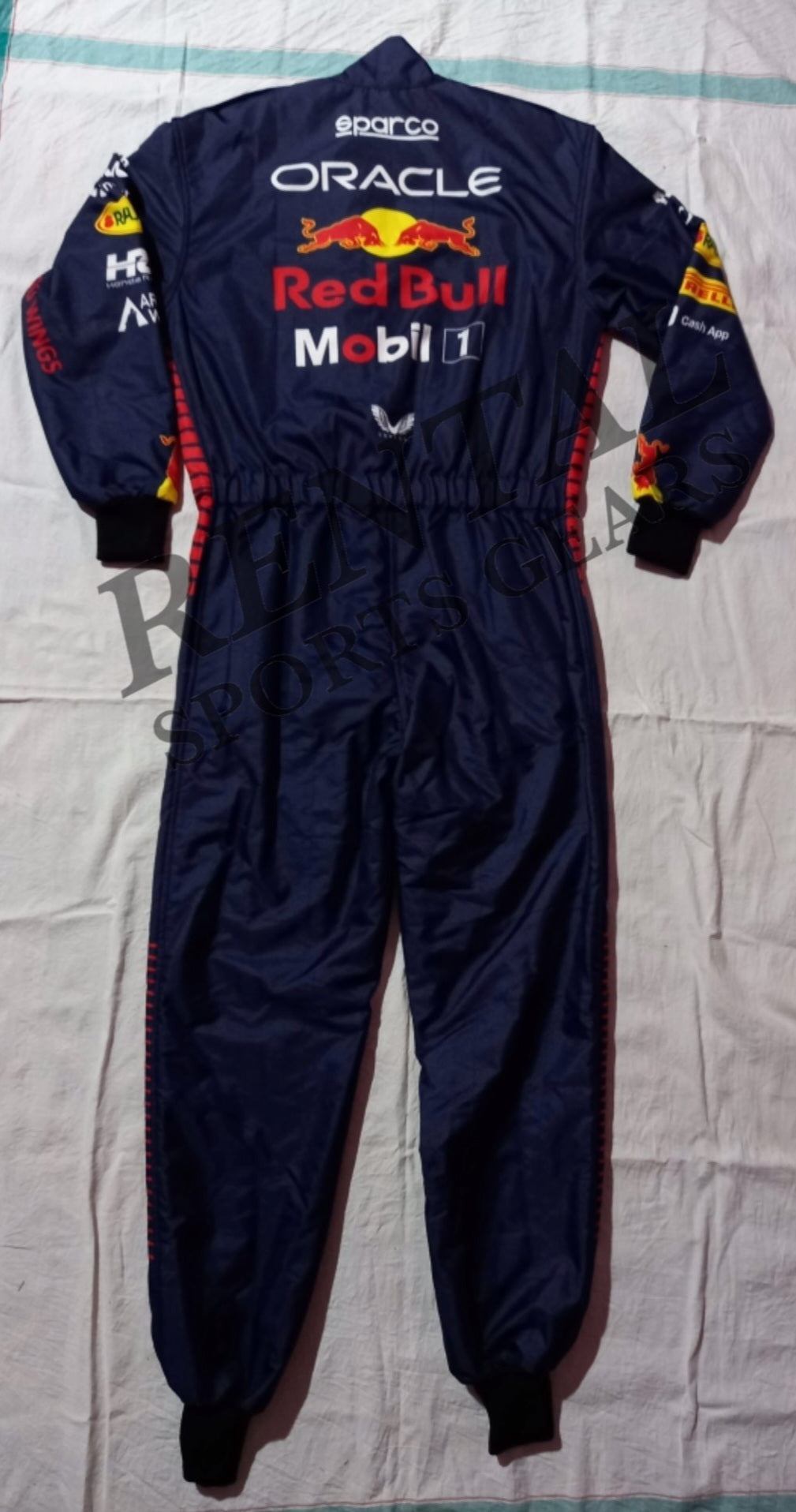 Max Verstappen Redbull ORACLE 2023 Suit Printed - F1 Race Suit