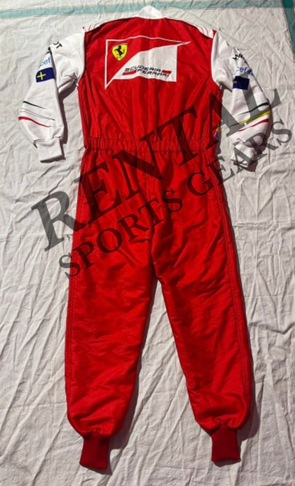 Fernando Alonso Ferrari Racing Suit For Abu Dhabi 2014 | Ferrari racing Racing suit Ferrari