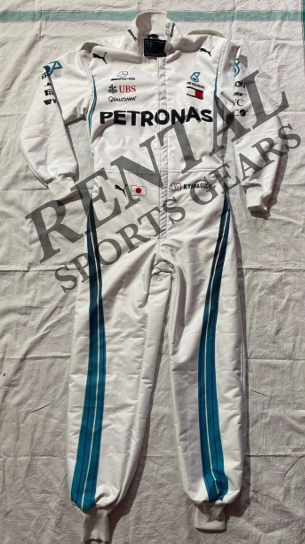 Lewis Hamilton 2018 Replica Racing Suit F1 Mercedes AMG Petronas