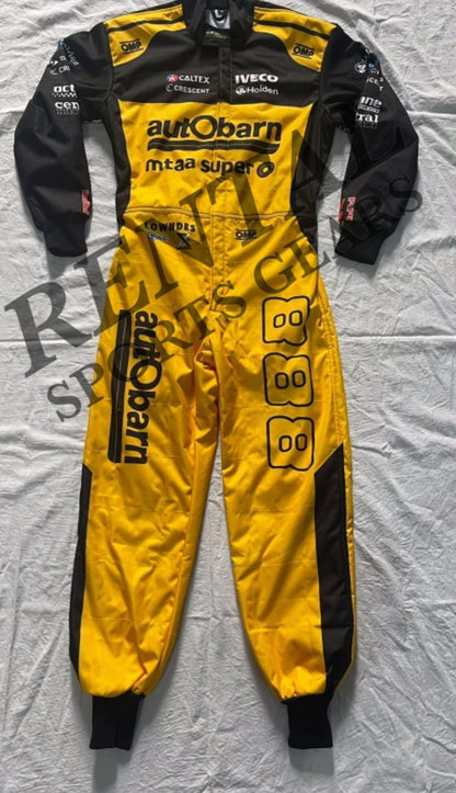 Autobarn Lowndes Racing OMP F1 Race Suit | F1 Replica Suit - Rental Sports