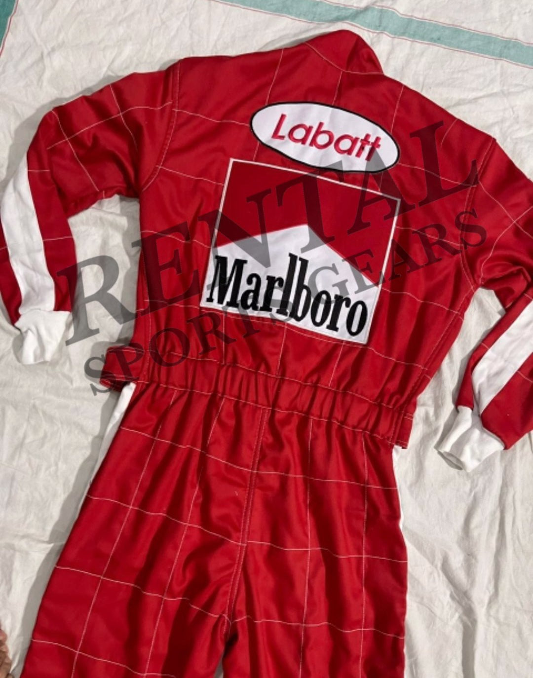 Gilles Villeneuve F1 Embroidery Race Suit