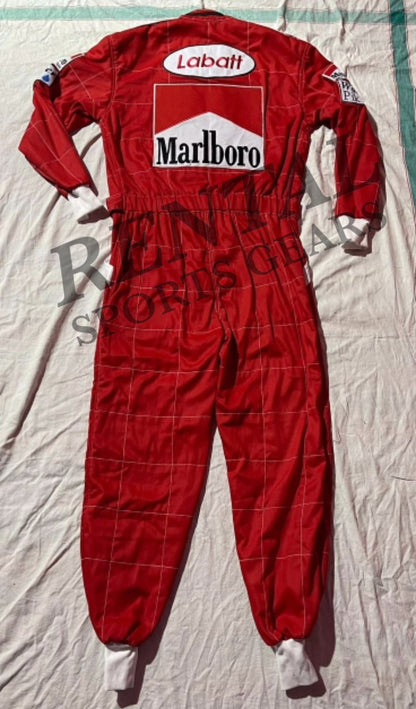 1978 Gilles Villeneuve F1 Embroidery Race Suit