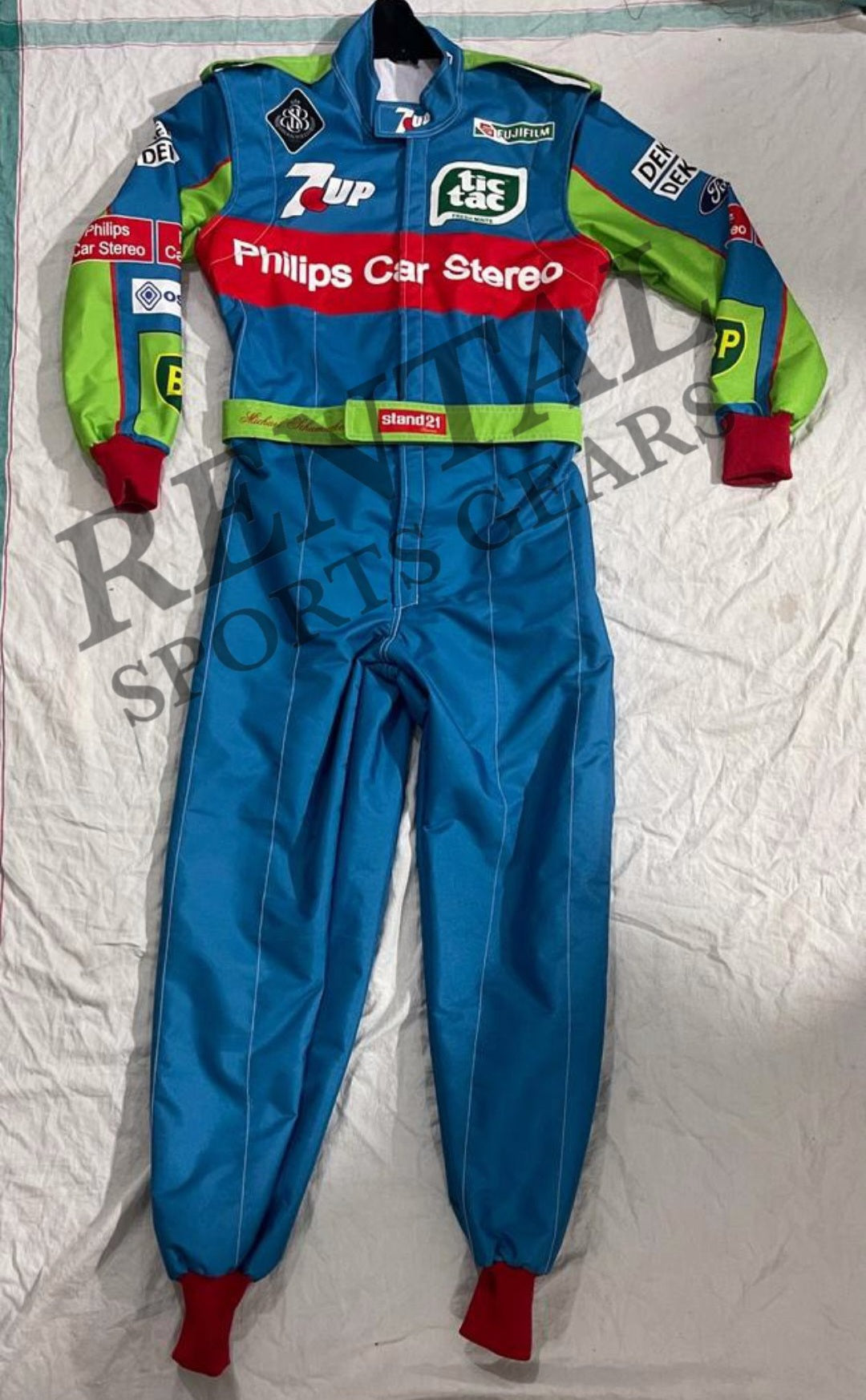 1991 Michael Schumacher Belgian Grand Prix Formula 1 Race suit