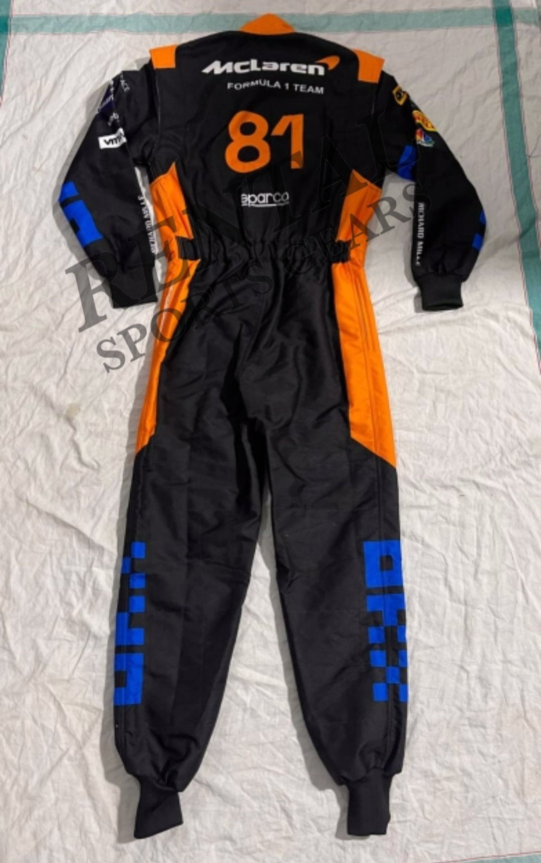 Mclaren Norris's & Paistri New Race Suit in Singapore GP 2023