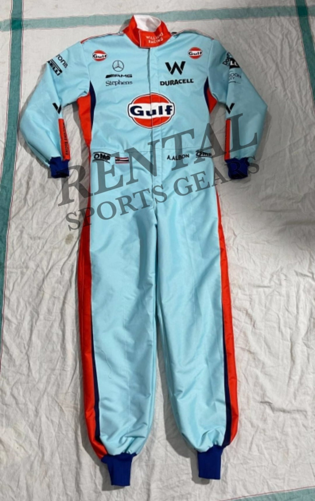 2023 Logan Sargeant Gulf & williams Race Suit Singapore GP