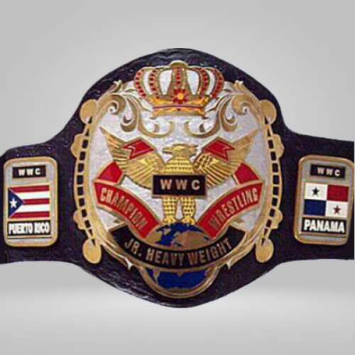 Classic WWC JR. Junior Heavyweight Wrestling Champion Belt PUerto Rico Panama