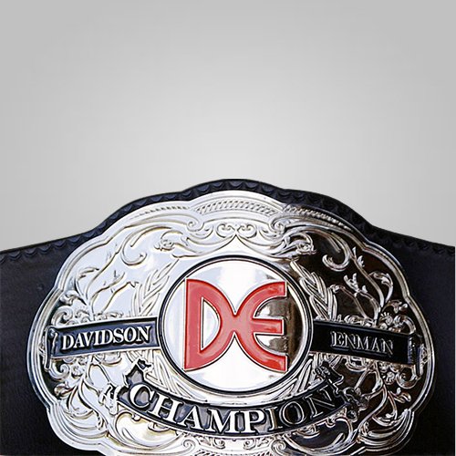 DE LUMBER NICKEL Wrestling Champion BELT