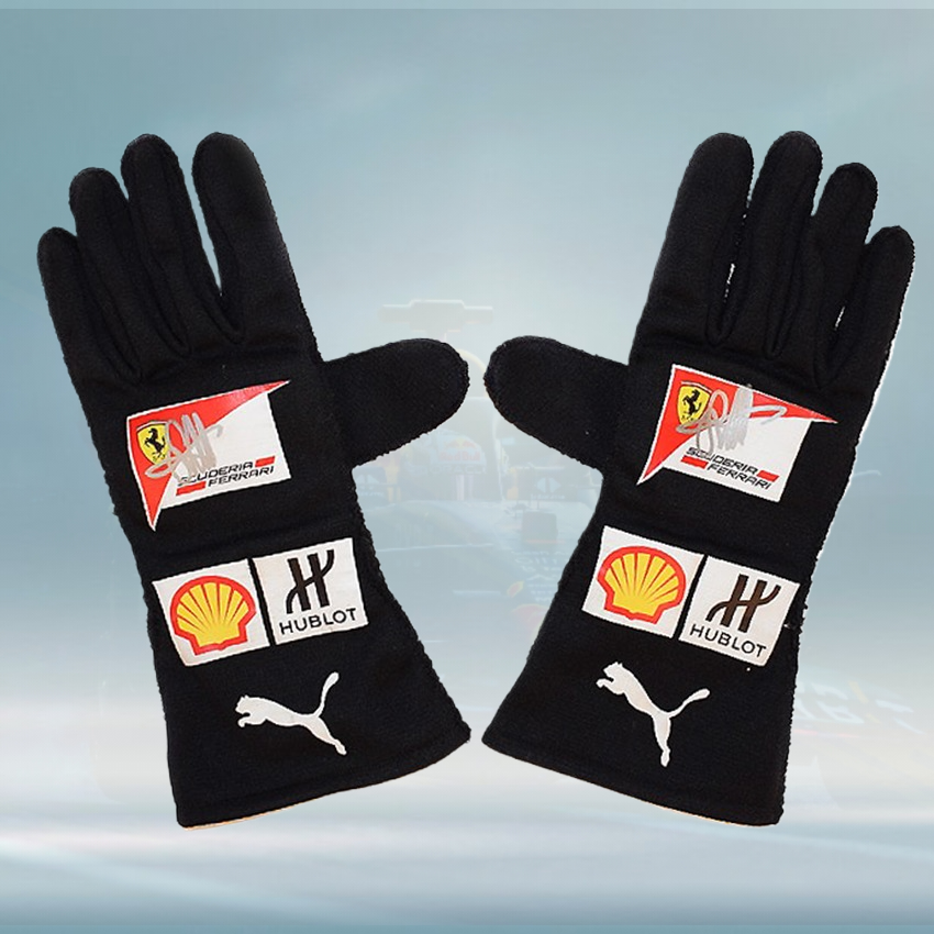 vettel handschuhe 2017 Sebastian Vettel Scuderia Ferrari Puma Race F1 Gloves