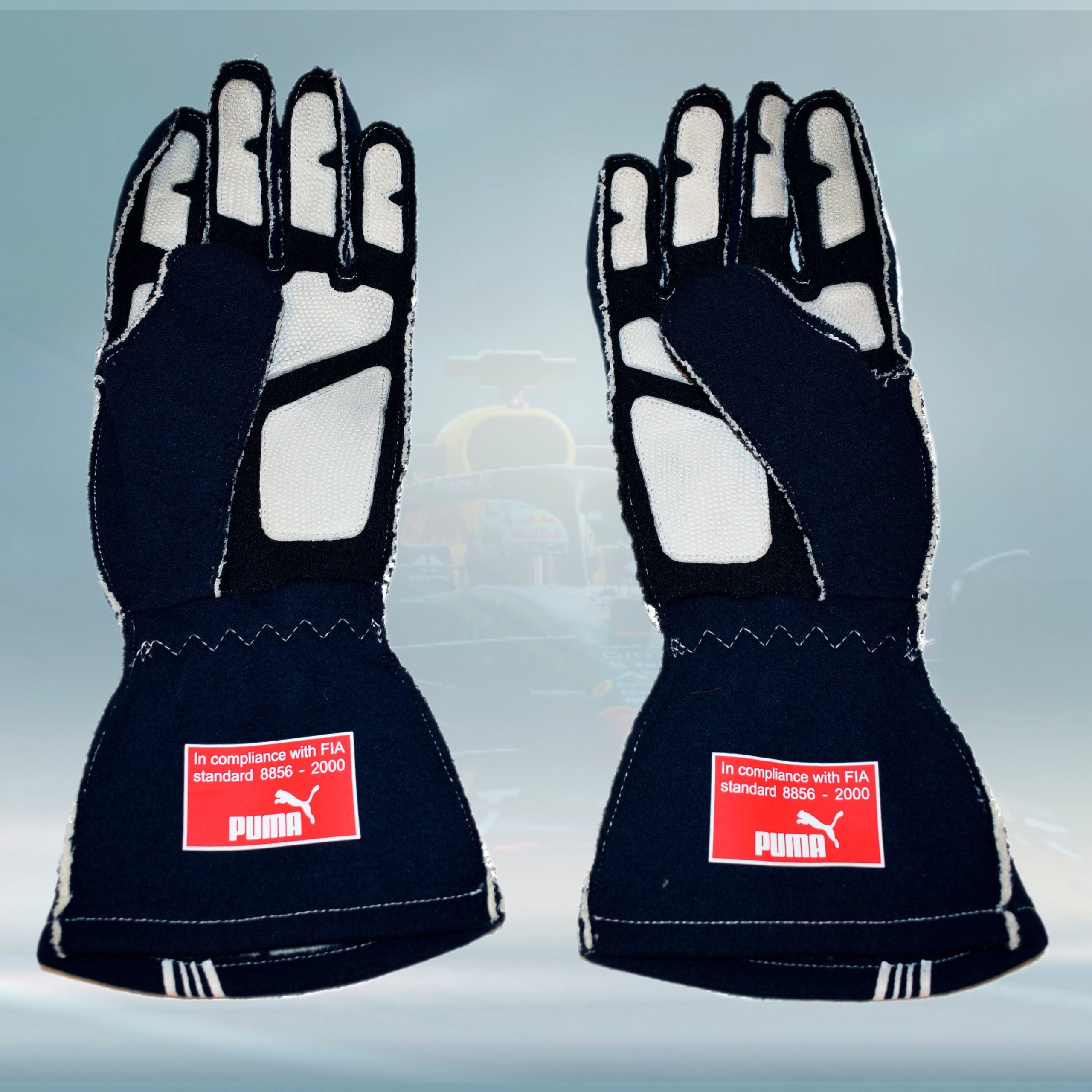 2007/08 Sebastian Vettel Toro Rosso Race Worn F1 Gloves