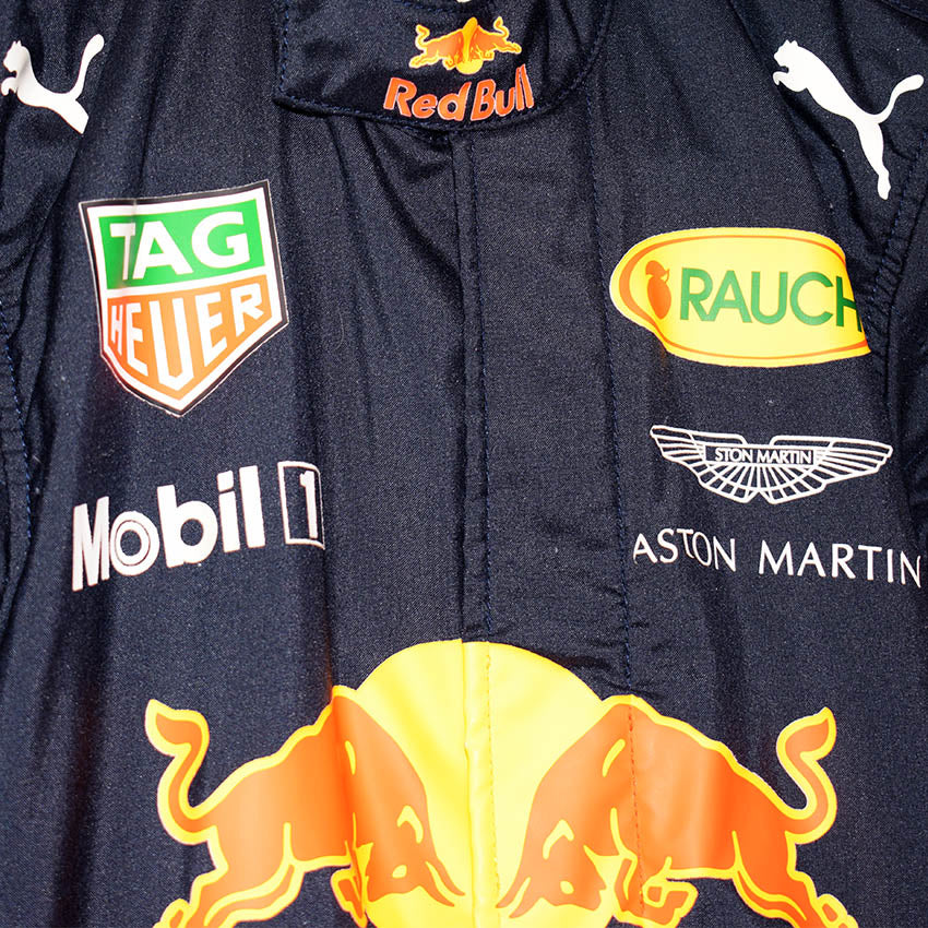 2017 Max Verstappen Race Red Bull F1 Suit