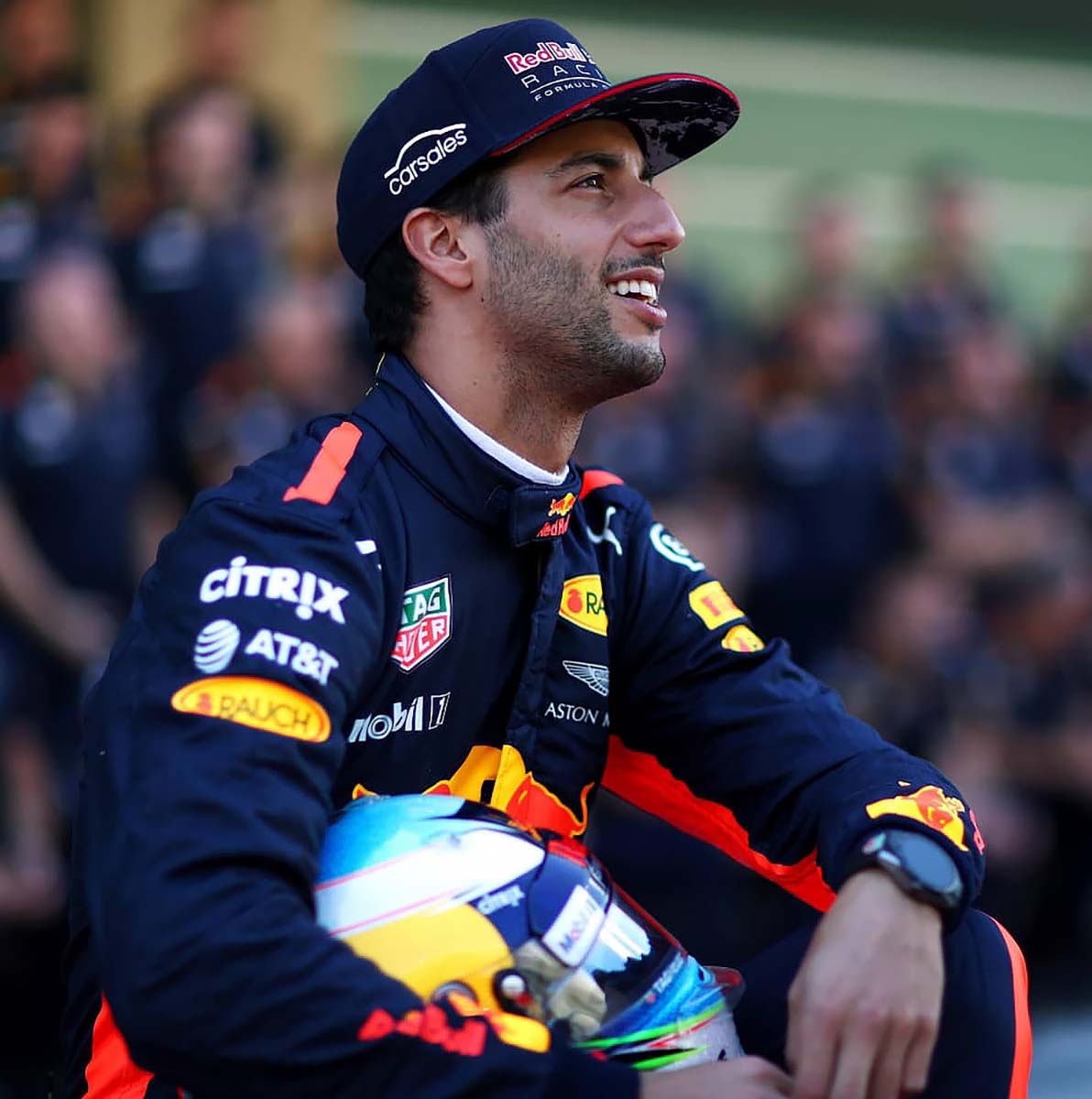 2017 Daniel Ricciardo Race Suit Red Bull Racing Formula 1 Suit