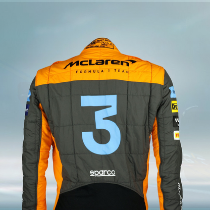 2022 Daniel Ricciardo Bahrain GP McLaren F1 Suit