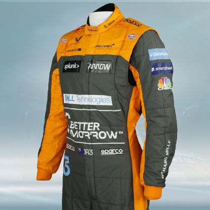 2022 Daniel Ricciardo Bahrain GP McLaren F1 Suit