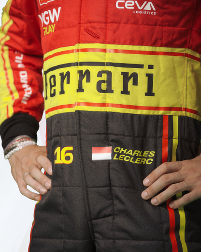 2023 New Scuderia Ferrari Race Suit Monza Special Edition