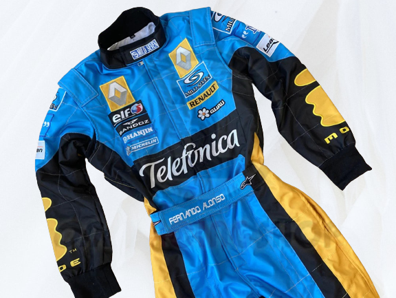 Fernando Alonso 2006 Replica racing suit / Renault F1  | F1 Replica Embroidery Race Suit