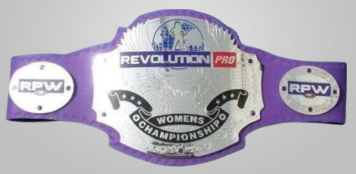 First RPW Revolution Pro Women’s Champion Belt Women Jamie Hayter Gisele Shaw