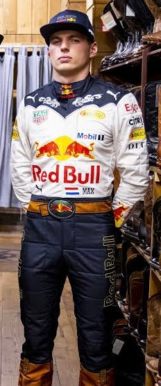 Max vestappen Redbull cowboy Race suit