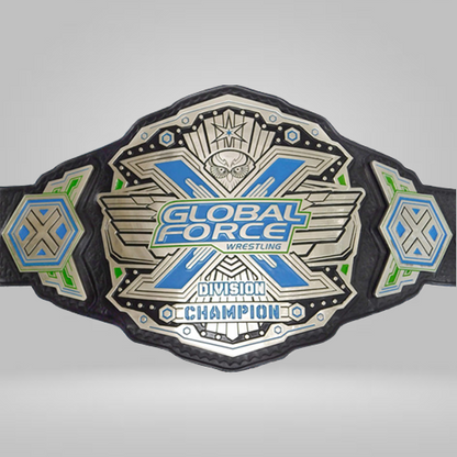 Global Force Wrestling Division Champion Belt