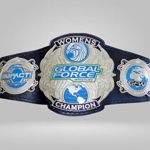 Global Force Wrestling Womens Champion Belt - Rental Sports