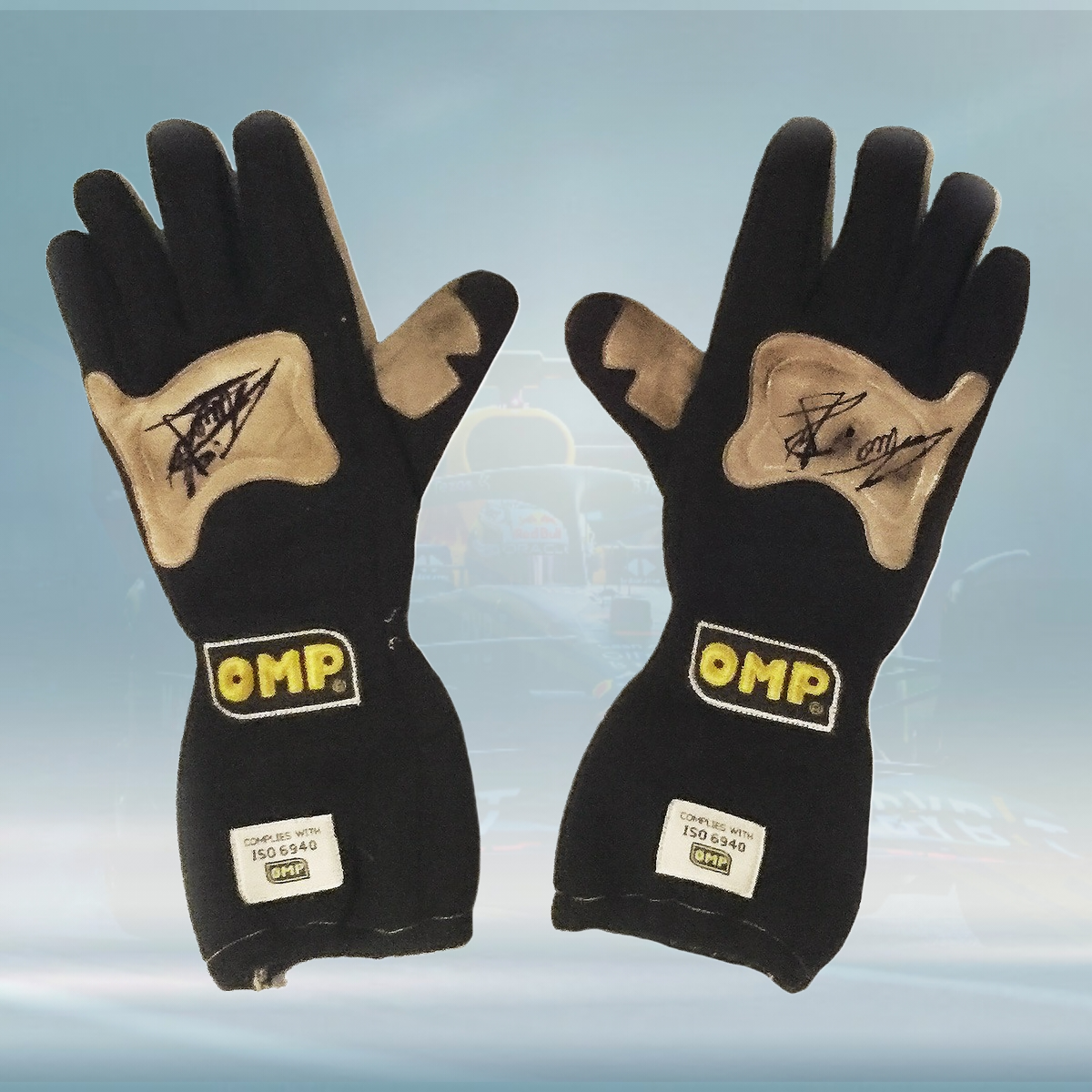 glock handschuhe 2004 Timo Glock Jordan F1 Gloves