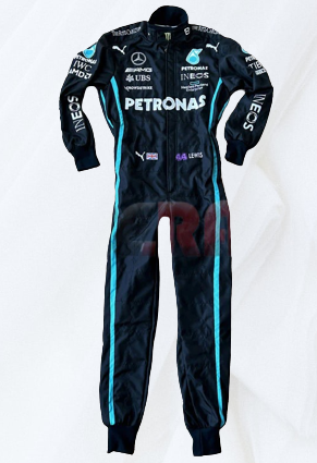 Lewis Hamilton 2022 Racing Suit F1 Mercedes AMG Petronas  | F1 Replica Embroidery Race Suit