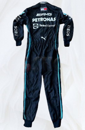 Lewis Hamilton 2022 Racing Suit F1 Mercedes AMG Petronas  | F1 Replica Embroidery Race Suit