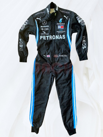 Lewis Hamilton 2020 racing suit Mercedes Benz AMG | F1 Replica Embroidery Race Suit - Rental Sports