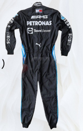 F1 Lewis Hamilton Race Suit 2021 Mercedes AMG Petronas | F1 Replica Embroidery Race Suit