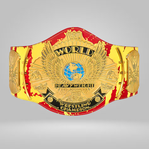 Hulk Hogan “Hulkamania” Signature Series Wrestling Championship Replica Title belt