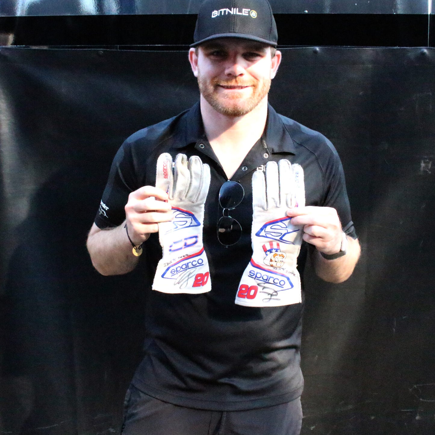 2022 Conor Daly Race Ed Carpenter Racing IndyCar Gloves - Rental Sports