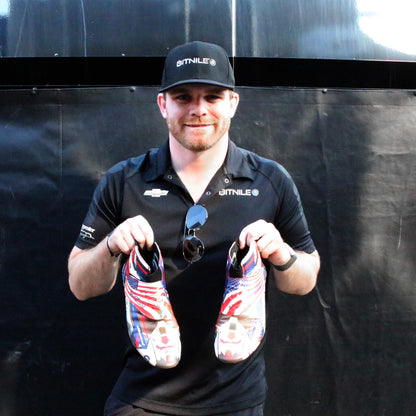 2022 Conor Daly Race Ed Carpenter Racing IndyCar Boots