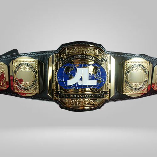 J & L Marketing Wrestling Championship Belt - Rental Sports